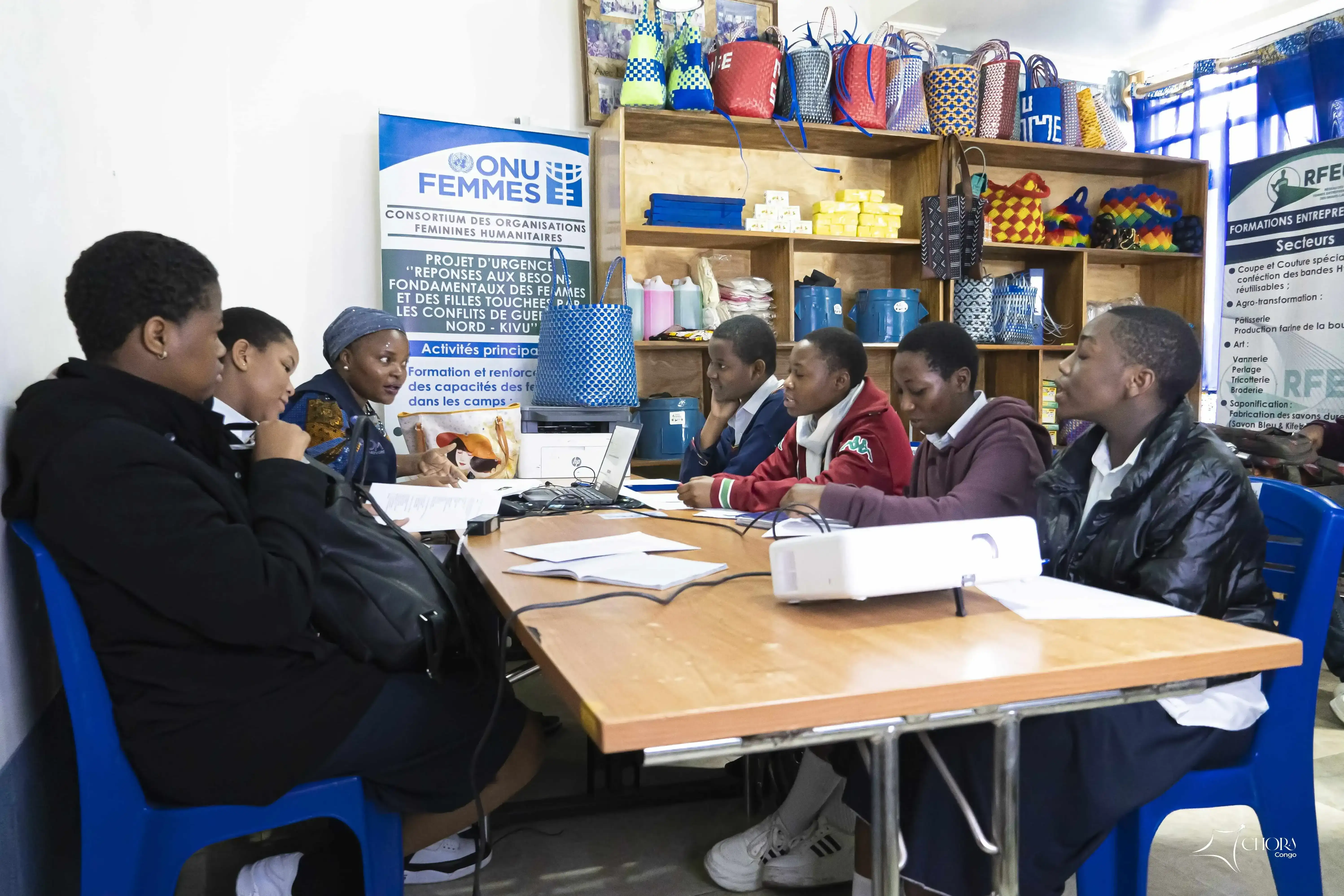 Goma: Our Learners Fighting GBV Inspired by the Network of Women Entrepreneurs of the Great Lakes Image